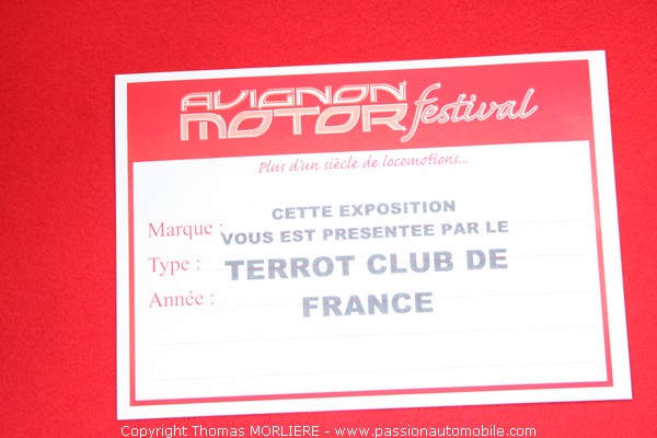 Moto Terrot club de France (Salon d'Avignon motors festival)