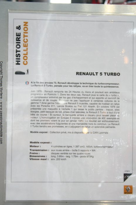 renault 5 turbo (Epoquauto 2010)