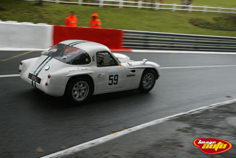 TVR Grantura MkII : Phil Hooper et Ralph Emerling (Grand prix historique de Pau 2008 : GT & Sport car)