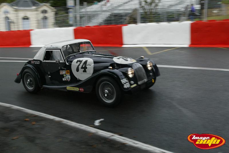 Morgan + 4: Malcom Paul et Rob Wells (Grand prix historique de Pau 2008 : GT & Sport car)