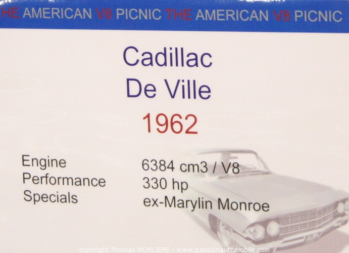 Cadillac de Ville 1962 Ex Marylin Monroe (Salon de Genve Classics 2009)