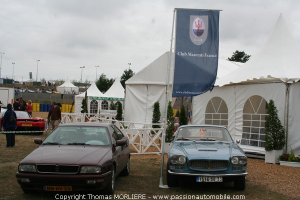 Club Maserati France au Mans Classic 2008