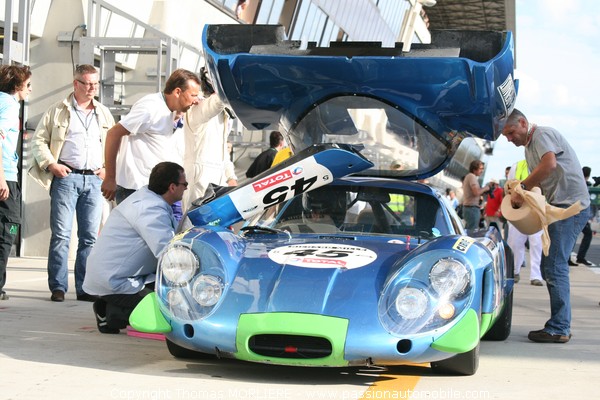 Plateau 5 sur circuit (Le Mans Classic 2008)