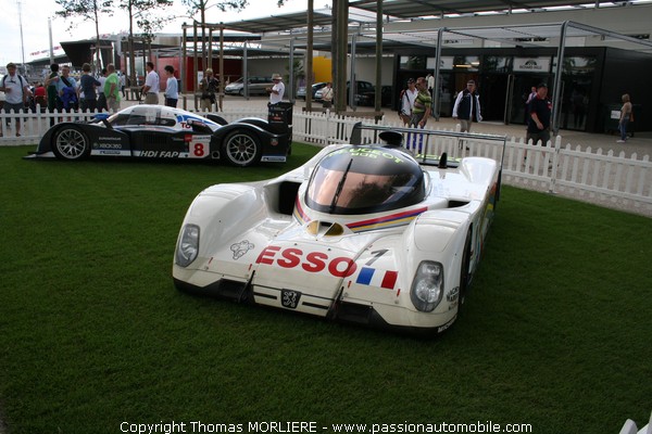 Peugeot au 24 heures du Mans avec la 905 et la 908