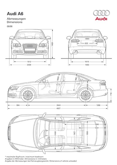 Nouvelle Audi A6 Avant 2008 (Mondial auto 2008)