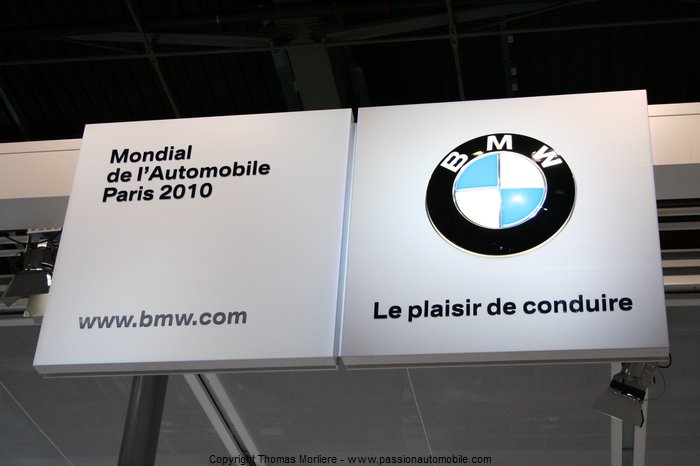 bmw mondial auto 2010 (Salon auto de Paris 2010)