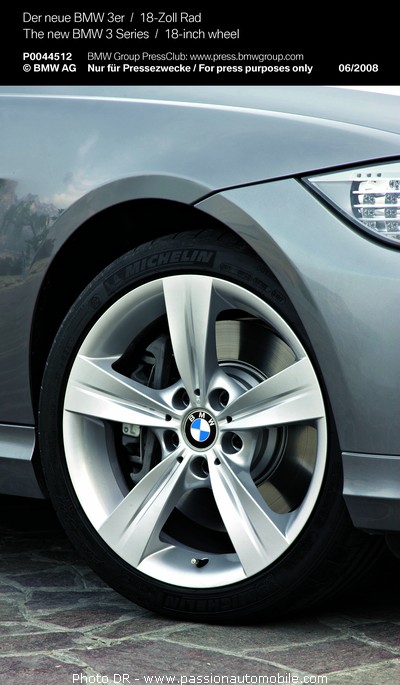 BMW Serie 3 2008 (Restyling) (Mondial de l'automobile 2008)
