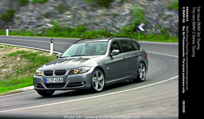 BMW Serie 3 (Restyling 2008) (Mondial automobile 2008)