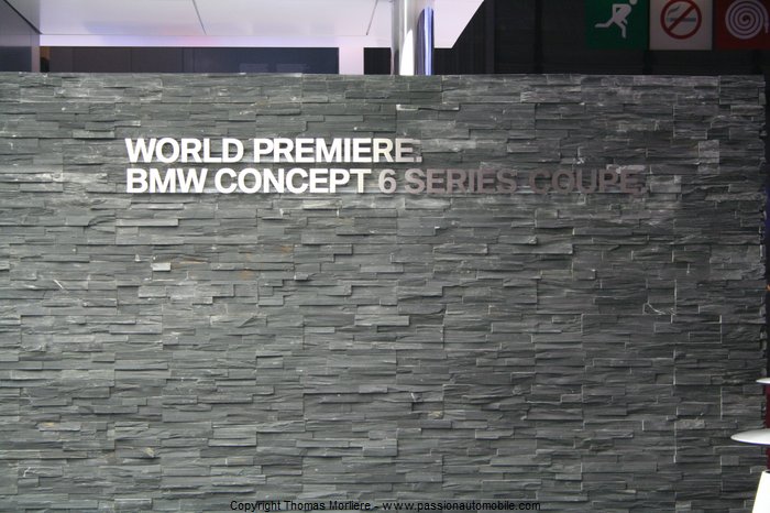 bmw serie 6 concept coupe 2010 mondial auto (Mondial de l'automobile 2010)