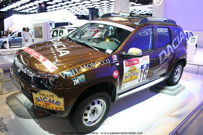 dacia duster rallye aicha des gazelles 2010 (Mondial de l'auto 2010)