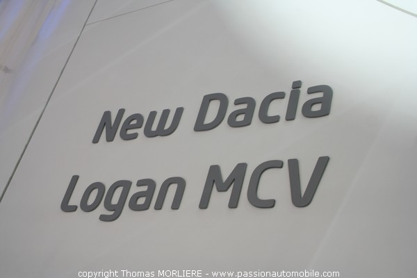 Nouvelle Logan MCV (Salon de l'automobile 2008)