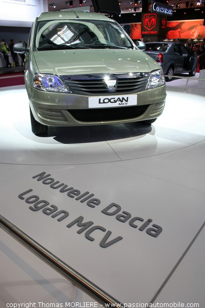 Logan MCV 2008 (Salon de l'automobile de Paris 2008)
