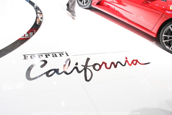 Ferrari california 2008 (Mondial de l'auto 2008)