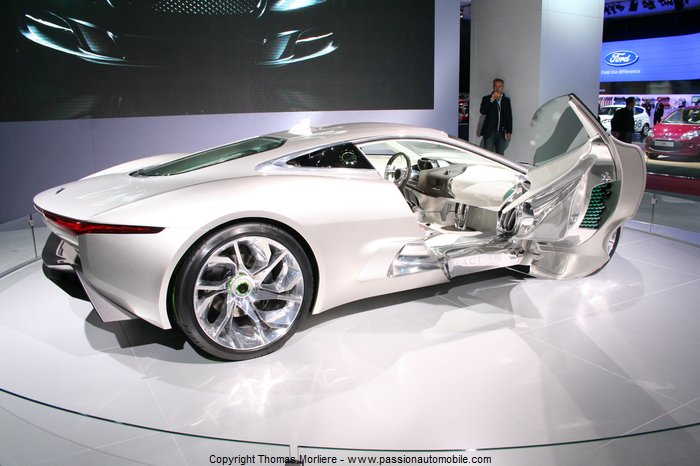 jaguar c x75 2010 concept car (Mondial Auto 2010)