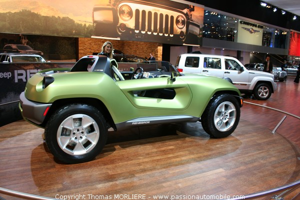 Jeep Renegade Concept 2008 au SALON MONDIAL DE L ' AUTOMOBILE 2008