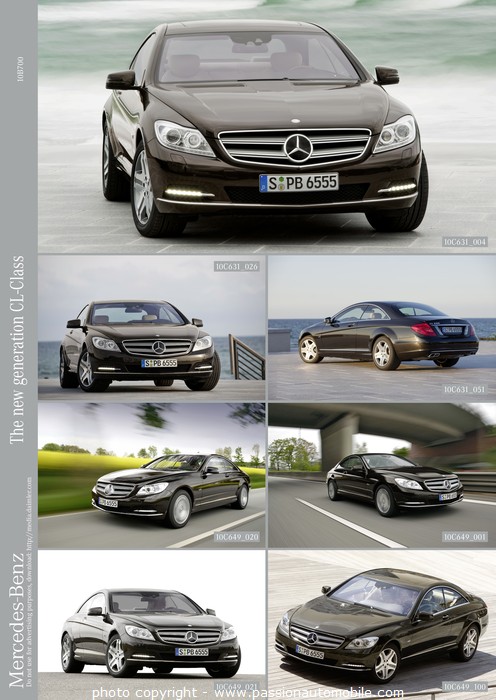 Mercedes CL 2010 (Mondial de l'automobile 2010)