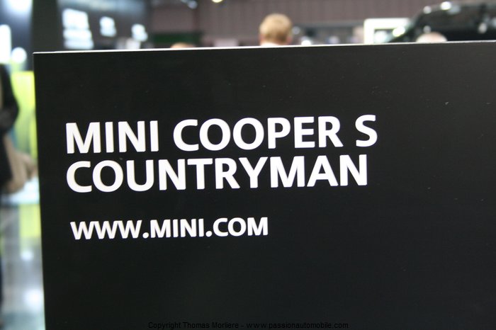 mini cooper s countryman 2010 (Salon auto de Paris 2010)