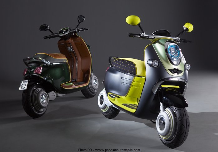 Mini Scooter E Concept Electrique 2010 (Mondial de l'automobile 2010)
