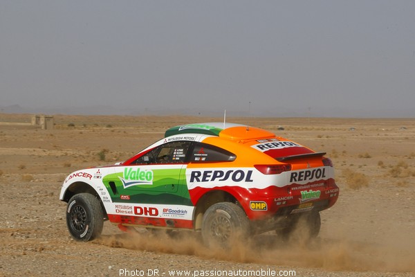 Mitsubishi racing lancer - Dakar 2009 (Mondial auto 2008)