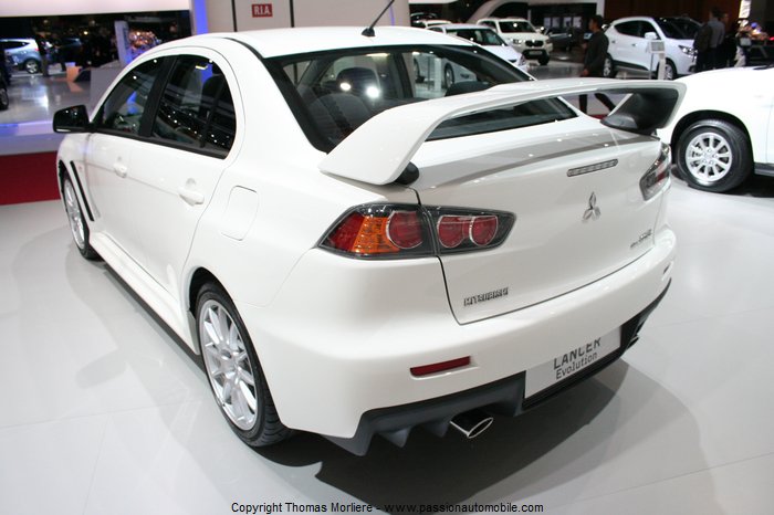 mitsubishi lancer evolution  (Mondial automobile 2010)