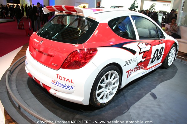 Peugeot Rallye 207 Spyder 2000 (salon de l'automobile 2008)