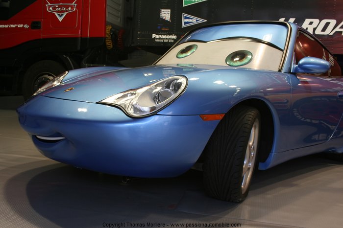 Porsche film dysney cars 2008 (Mondial de l'automobile 2008)
