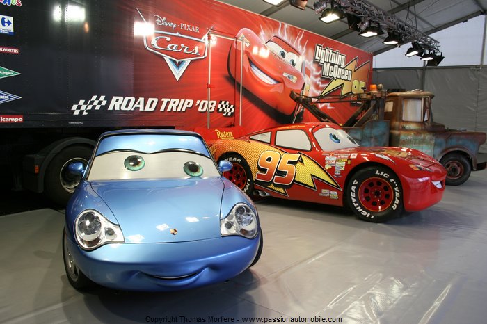 Porsche film dysney cars 2008 (Mondial Auto 2008)