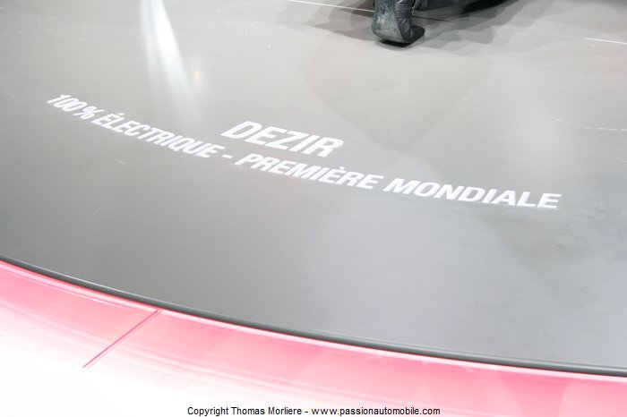 renault dezir concept car mondial auto 2010 (Mondial de l'automobile 2010)