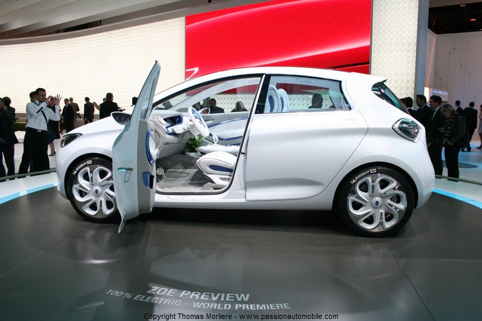 renault zoe preview 2010 (Mondial automobile 2010)