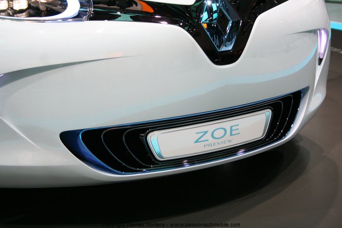 renault zoe preview 2010 (Mondial Auto 2010)