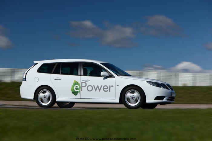 Saab 9.3 Epower 2010 au Mondial de l'auto 2010
