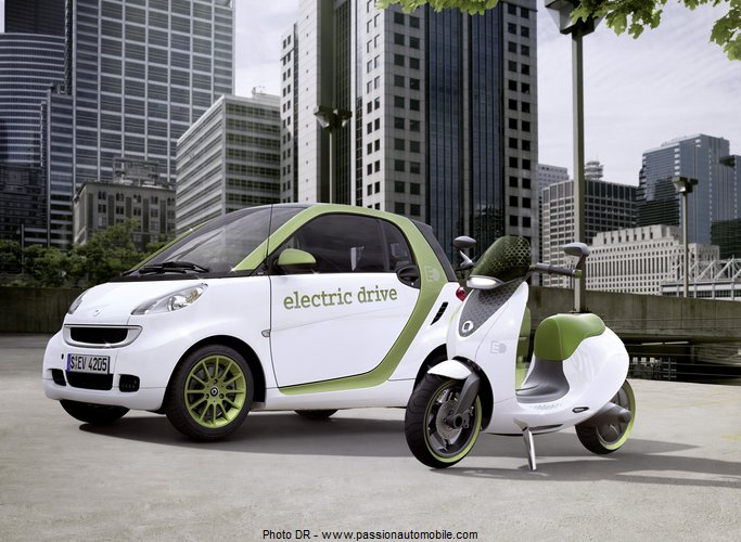 Smart eScooter Electric 2010 (Mondial de l'auto Paris 2010)