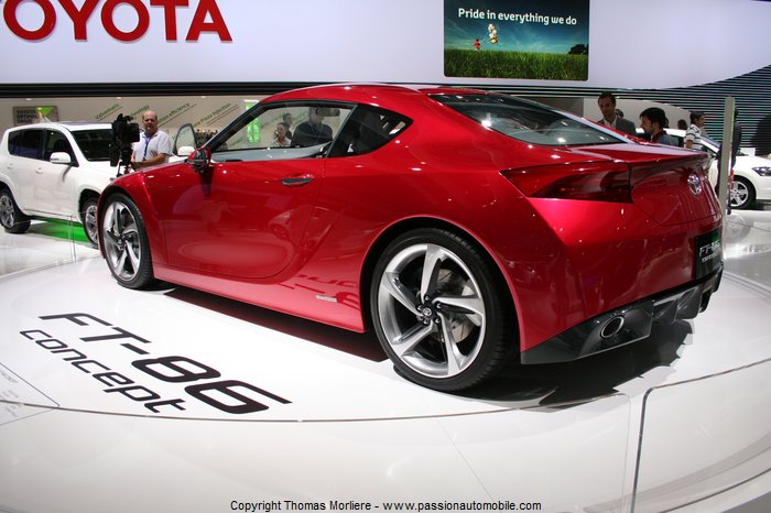 toyota ft 86 concept 2010 mondial auto (Mondial de l'automobile 2010)