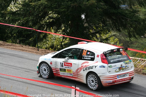 14 - GREIFFENBERG - Fiat Punto S 2000  (Rally Lyon Charbonnieres 2009)