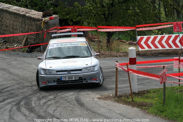 23 - MOTTARD - Peugeot 306 Maxi (Rallye Lyon Charbonnieres)