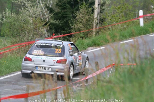 23 - MOTTARD - Peugeot 306 Maxi (Rally Lyon Charbonnieres 2009)