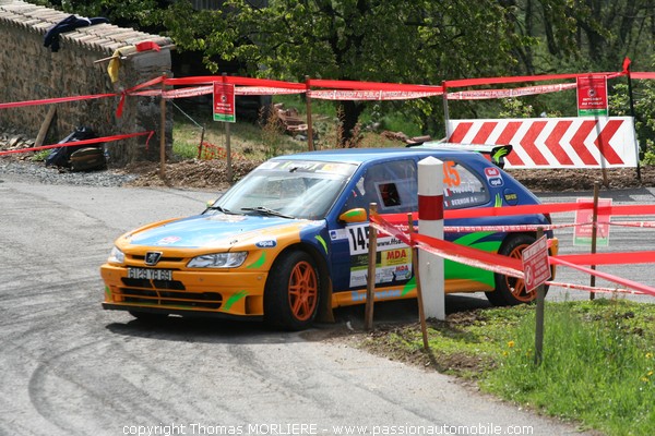 145 - TWEETY - Peugeot 306  (Rally Lyon Charbonnieres 2009)