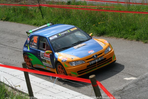 145 - TWEETY - Peugeot 306  (Rallye Lyon Charbonnieres 2009)