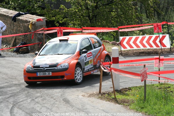 39 - FAURE - Opel Corsa (Rally Lyon Charbonniere 2009)