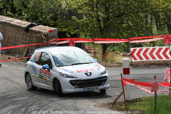 83 - SIAS - Peugeot 207 RC (Rally Lyon Charbonniere 2009)