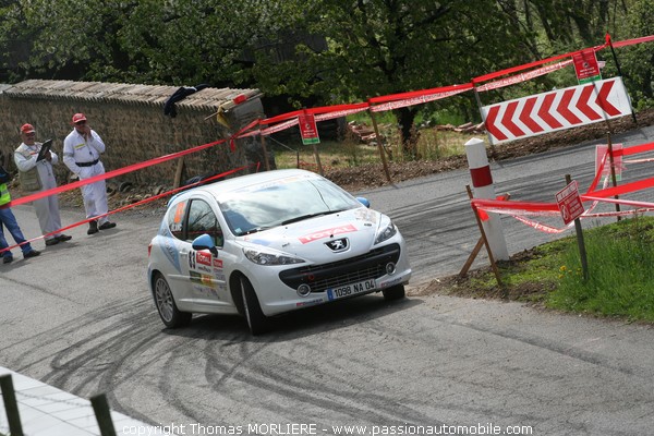 83 - SIAS - Peugeot 207 RC (Rallye Lyon Charbonnieres 2009)