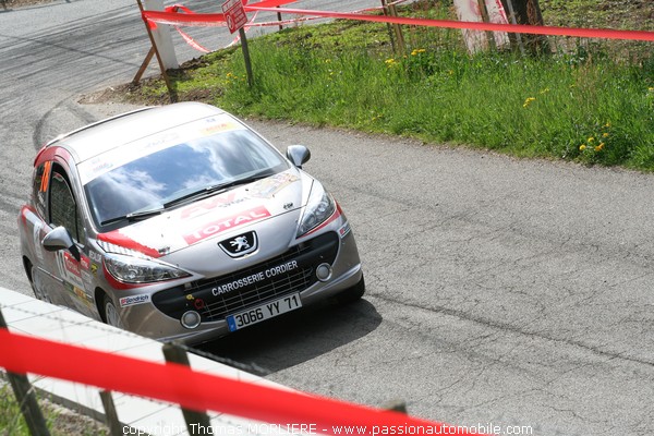 78 - WENGER - Peugeot 207 RC (Rally Lyon Charbonnieres 2009)