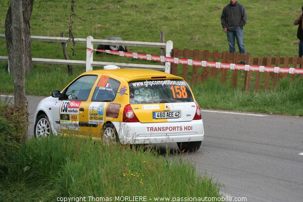 158 - REIGNIR - Renault Clio Ragnotti (Rally Lyon Charbonnieres 2009)
