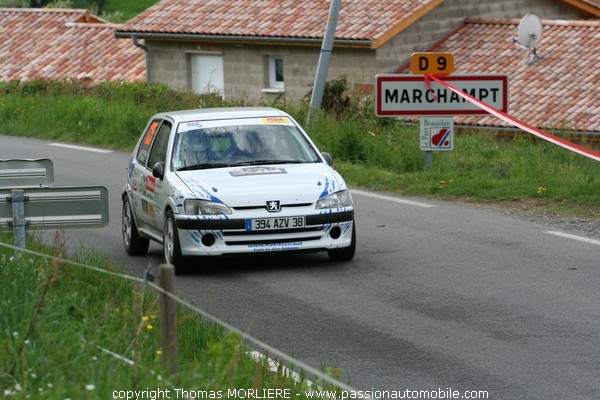 123 - COCHE - Peugeot 106 Kit Car (Rallye Lyon Charbonnieres 2009)