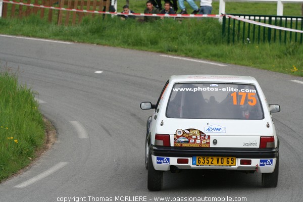 175 - MARION - Peugeot 205 GTI 1.6 (Rally Lyon Charbonnieres 2009)