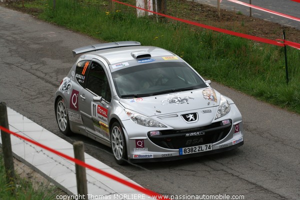 11 - MARTY - Peugeot 207 S2000 (Rally Lyon Charbonnieres 2009)