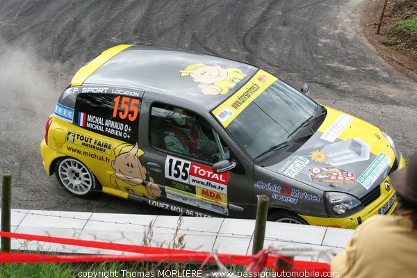 155 - MICHAL - Renault Clio Ragnotti (Rally Lyon Charbonniere 2009)
