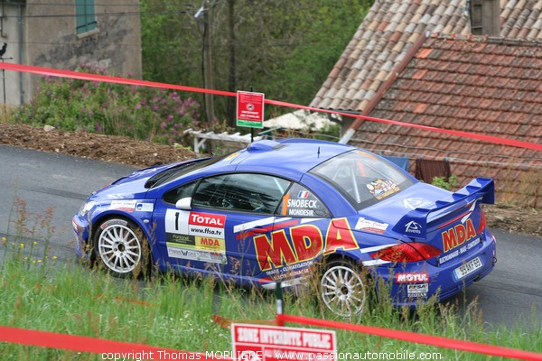 1 - SNOBECK - Peugeot 307 WRC (Lyon Charbonnieres 2009)