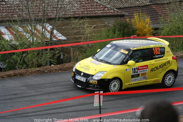 182 - LONGECHAL - Suzuki Swift  (Rallye Lyon Charbonnieres)