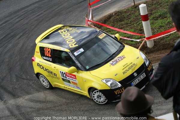 182 - LONGECHAL - Suzuki Swift (Rallye Lyon Charbonnieres 2009)
